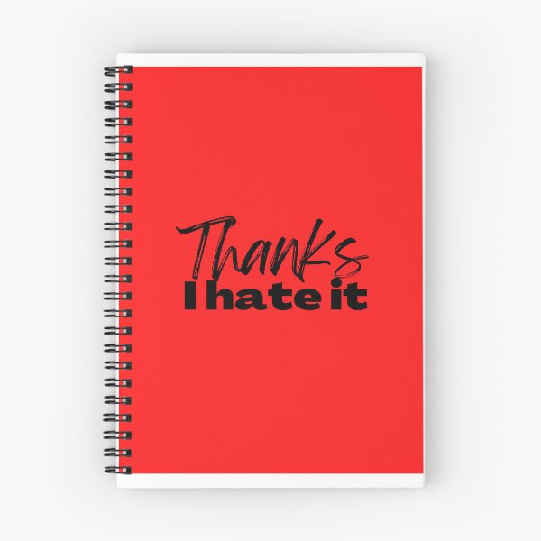Item preview, Thanks I hate it red designed and sold by HaekelHex.