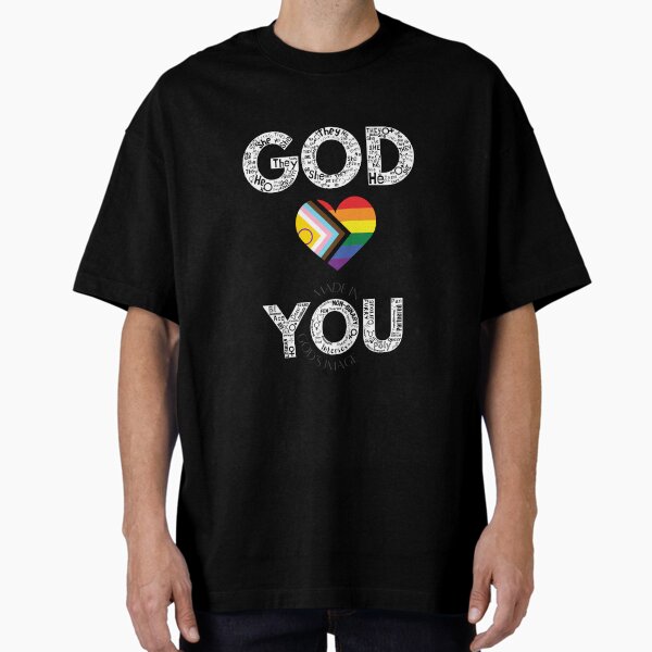 Item preview, God Loves You: All of you designed and sold by NiftyNoppen.