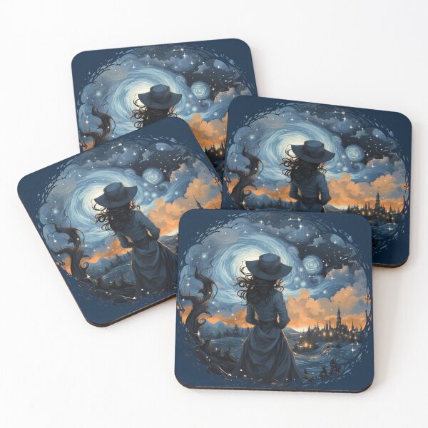 Item preview, The heavenly witch looks at the stars  designed and sold by MOVALENDA.