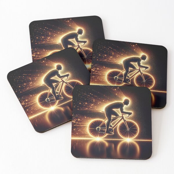 Item preview, Neon Cyclist designed and sold by Maria Dryfhout.