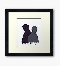 Sherlock & John Framed Print
