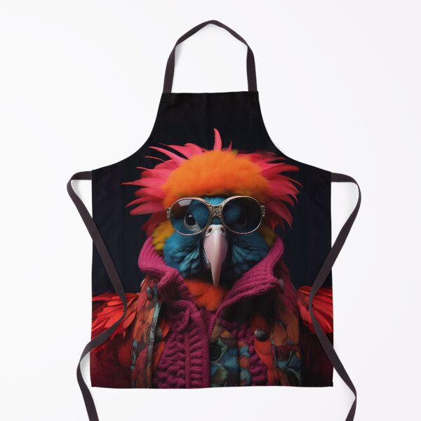 Item preview, Stylish Parrot in Funky Attire designed and sold by Sillytoe.