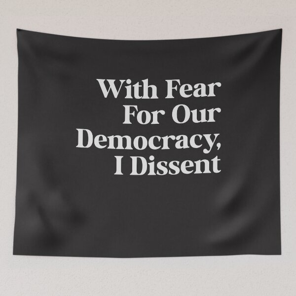 Item preview, With Fear For Our Democracy I Dissent Immunity Lawyer designed and sold by cidolopez.