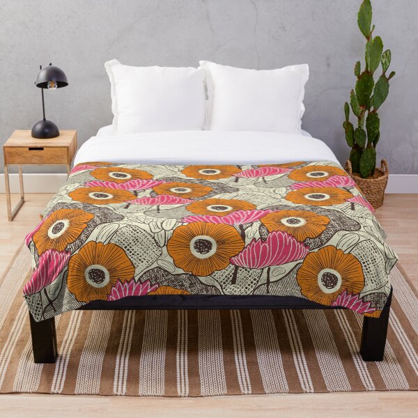 Item preview, Boho Chic Retro Floral Pattern designed and sold by MindFulStudios.
