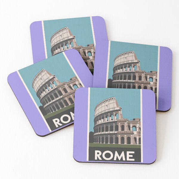 Item preview, Rome Poster    designed and sold by Pixel-Lair.