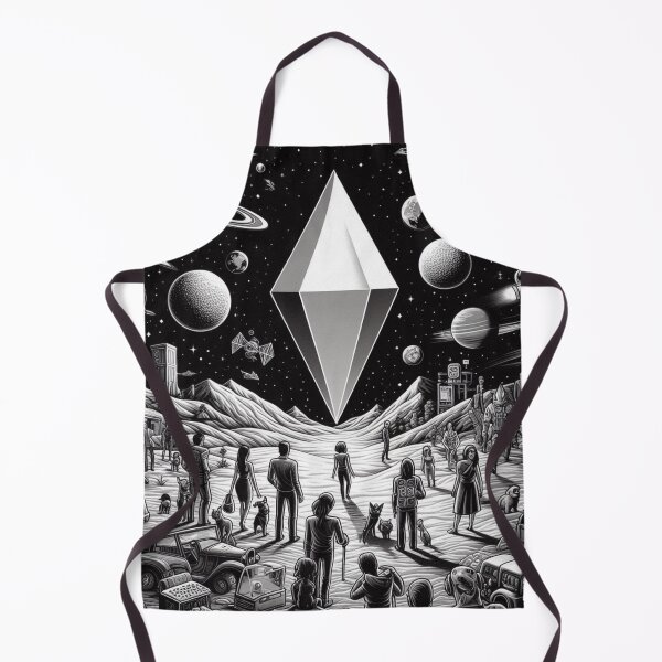 Item preview, Utopian city V3 designed and sold by MemeMelodies.