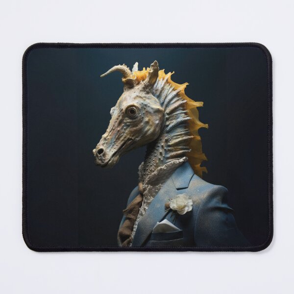 Item preview, Dapper Seahorse in Formal Attire designed and sold by Sillytoe.