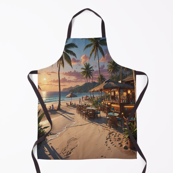 Item preview, A beautiful shot of a tropical beach at sunset designed and sold by KING TK.