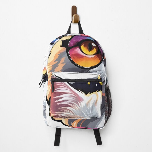 Item preview, colourful cool cat designed and sold by kadryshop.