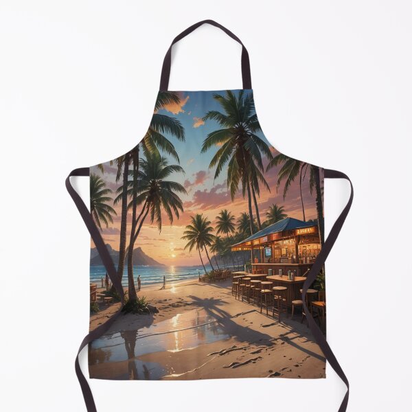 Item preview, A beautiful shot of a tropical beach at sunset designed and sold by KING TK.
