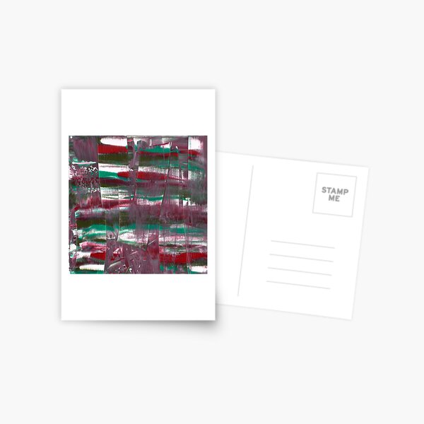 Modern Abstract - Bright Postcard