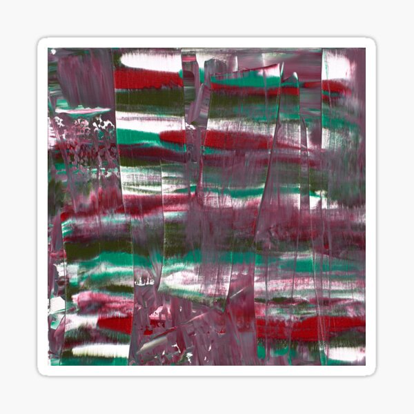 Modern Abstract - Bright Sticker