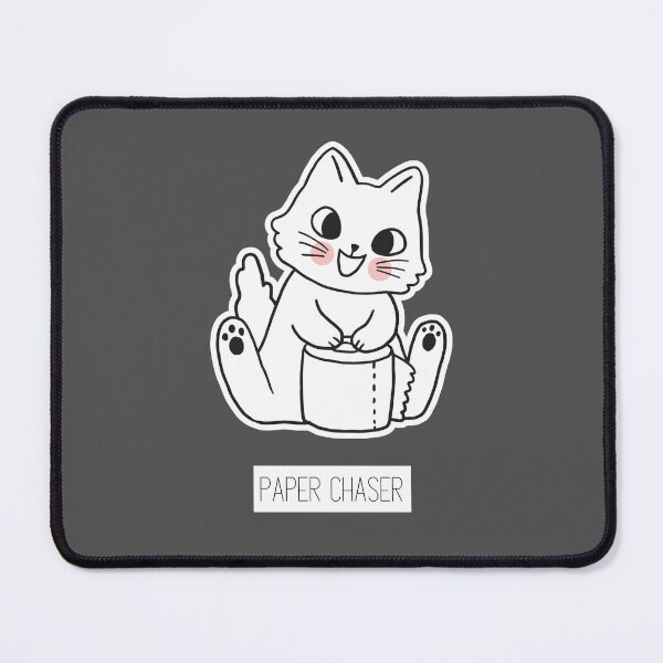Item preview, Paper chaser #CatGifts #CatLady #CatMom #CatDad #CatLife designed and sold by Anna Halasek.