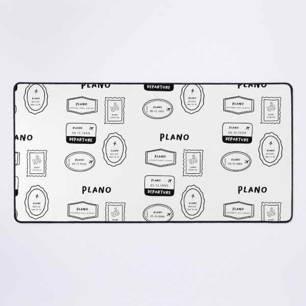 Item preview, Plano - Travel Stamp Collection | Vintage Design | Nostalgic designed and sold by RM-Journey.