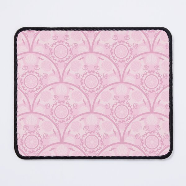 Item preview, Dusky Rose Preppy In Pink Art Deco Scallop designed and sold by Triplicate Limited.