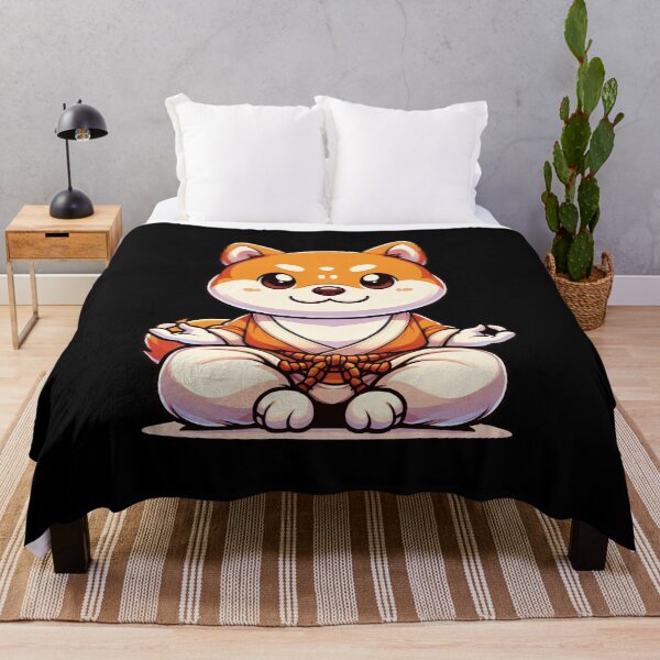 Item preview, Shiba Inu Meditating designed and sold by DivineMovement.