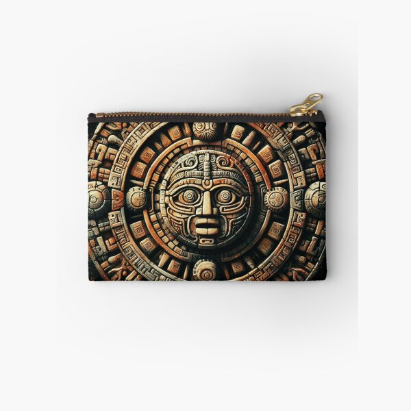 Item preview, Aztec Sun Stone Calendar Mystical Symbol Art T-Shirt designed and sold by GalleryArcanum.