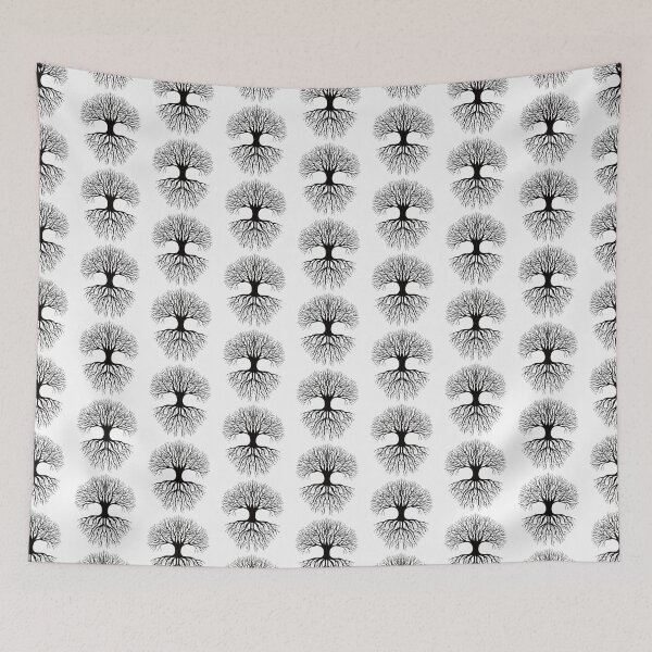 Item preview, Tree Silhouette Pattern designed and sold by catchyology.