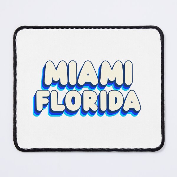 Item preview, Miami Florida (Retro Ocean) designed and sold by Whackadoodletee.