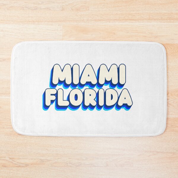 Item preview, Miami Florida (Retro Ocean) designed and sold by Whackadoodletee.