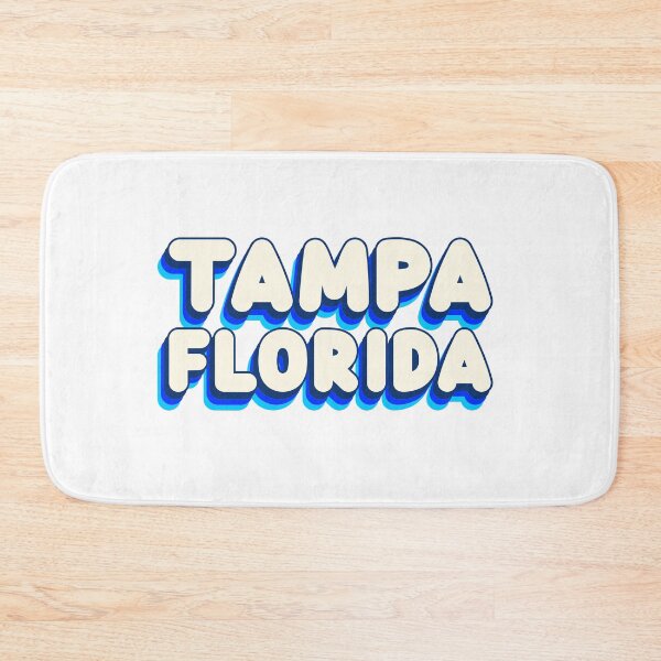 Item preview, Tampa Florida (Retro Ocean) designed and sold by Whackadoodletee.