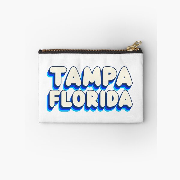 Item preview, Tampa Florida (Retro Ocean) designed and sold by Whackadoodletee.