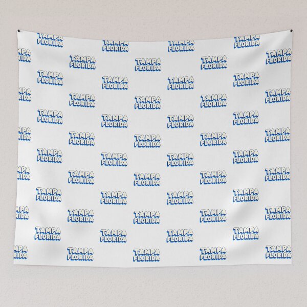 Item preview, Tampa Florida (Retro Ocean) designed and sold by Whackadoodletee.