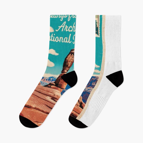 Item preview, Arches National Park Postcard Vintage Retro Travel designed and sold by TravelPostcardGems.