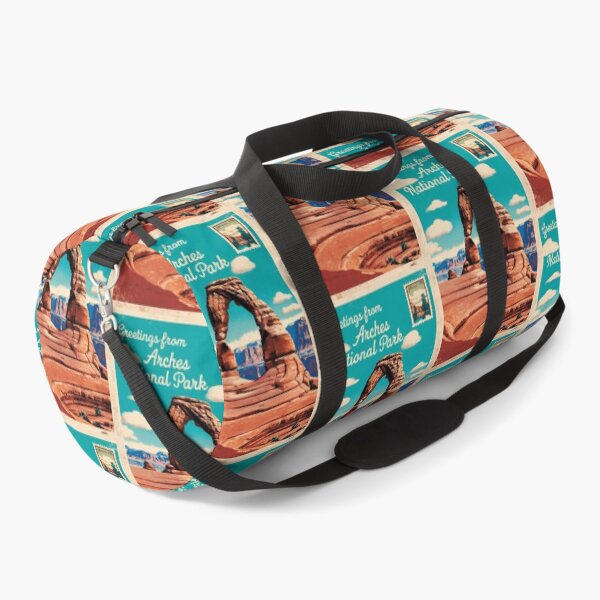 Item preview, Arches National Park Postcard Vintage Retro Travel designed and sold by TravelPostcardGems.
