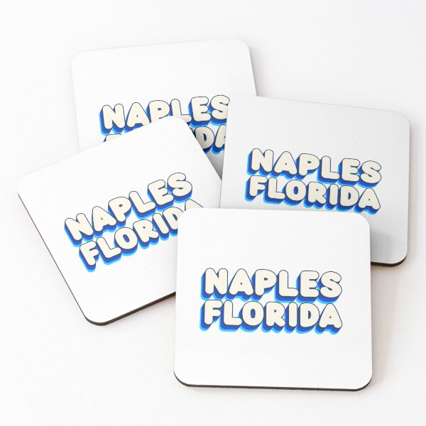 Item preview, Naples Florida (Retro Ocean) designed and sold by Whackadoodletee.