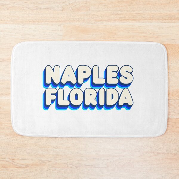 Item preview, Naples Florida (Retro Ocean) designed and sold by Whackadoodletee.
