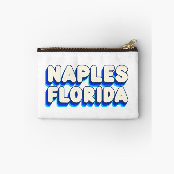 Item preview, Naples Florida (Retro Ocean) designed and sold by Whackadoodletee.