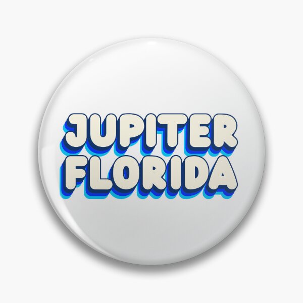 Artikelvorschau, Jupiter Florida (Retro-Ozean) entworfen und verkauft von Whackadoodletee.