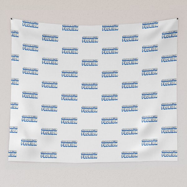 Item preview, Clearwater Florida (Retro Ocean) designed and sold by Whackadoodletee.