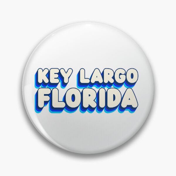 Item preview, Key Largo Florida (Retro Ocean) designed and sold by Whackadoodletee.
