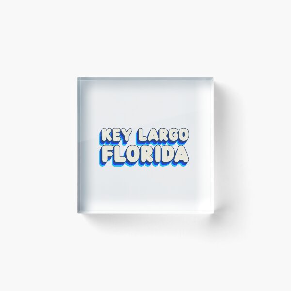 Item preview, Key Largo Florida (Retro Ocean) designed and sold by Whackadoodletee.