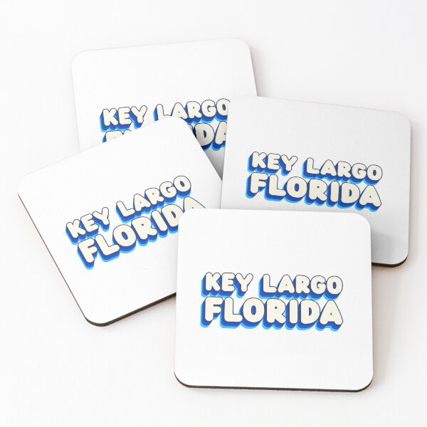 Item preview, Key Largo Florida (Océano retro) designed and sold by Whackadoodletee.