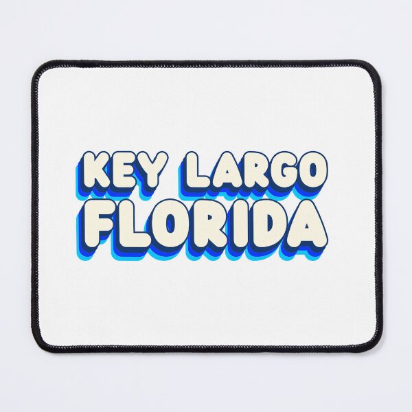 Item preview, Key Largo Florida (Retro Ocean) designed and sold by Whackadoodletee.