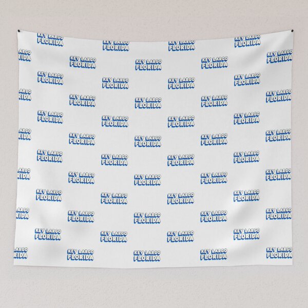 Item preview, Key Largo Florida (Retro Ocean) designed and sold by Whackadoodletee.