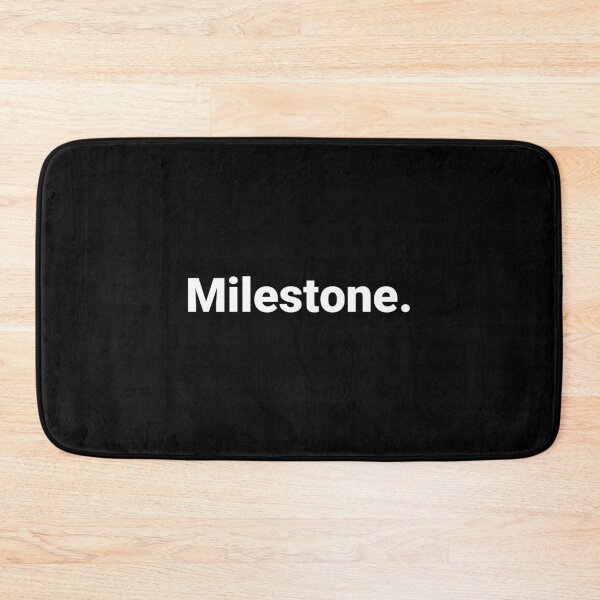 Item preview, Milestone. designed and sold by Text-based T-Shirts and Gifts.