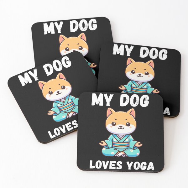 Item preview, Dog Yoga designed and sold by DivineMovement.