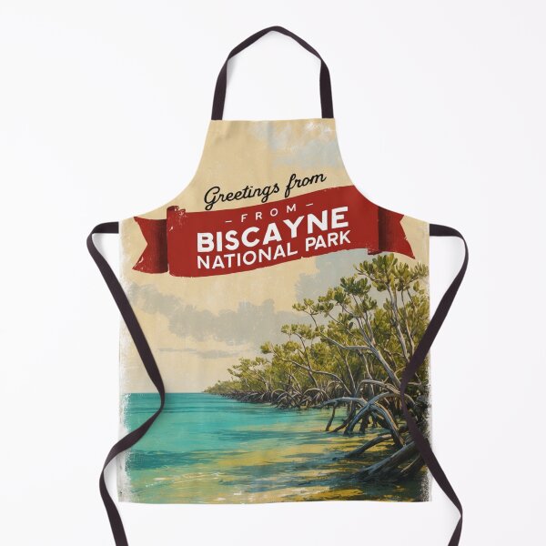 Item preview, Biscayne National Park Postcard Vintage Retro Travel designed and sold by TravelPostcardGems.