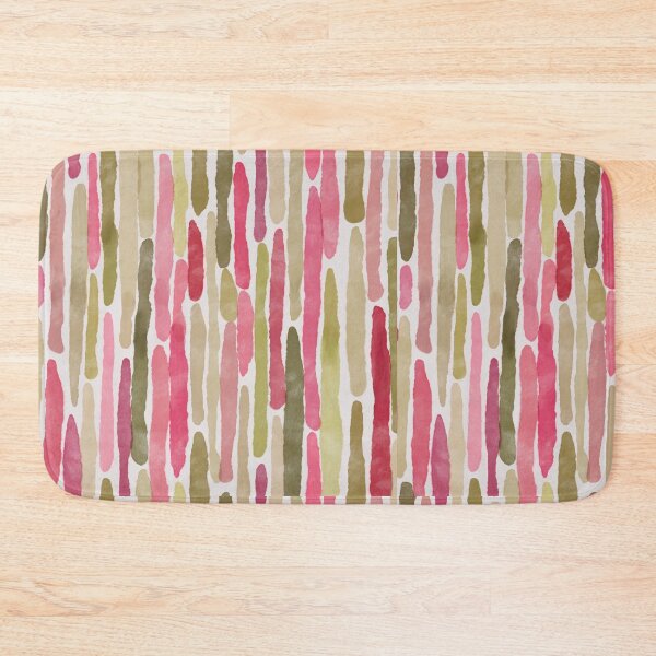 Item preview, summer watercolor colorful graphic pattern, watermelon colors seamless pattern, hand draw lines paper designed and sold by GorXena.