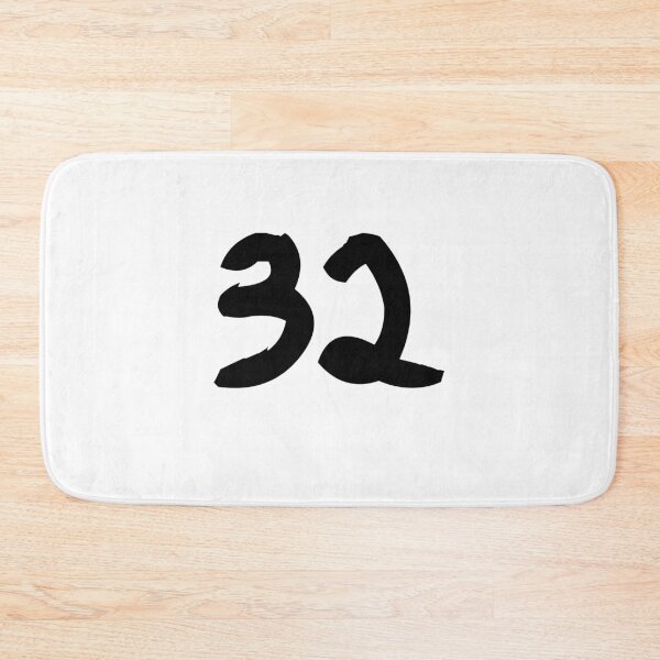 Item preview, 32, thirty-two, black, ninja designed and sold by Numbers-Art.