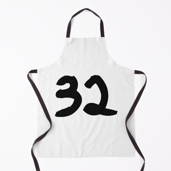 Item preview, 32, thirty-two, black, ninja designed and sold by Numbers-Art.