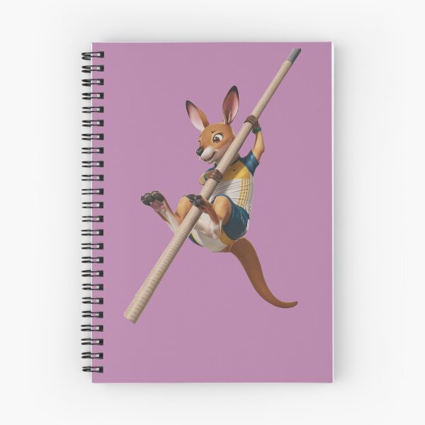 Item preview, An adorable kangaroo at the Olympic Games in the pole vault event designed and sold by NiRia Spot.