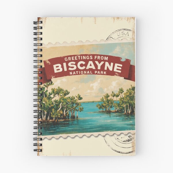 Item preview, Biscayne National Park Postcard Vintage Retro Travel designed and sold by TravelPostcardGems.