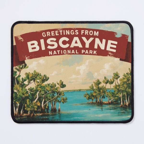 Item preview, Biscayne National Park Postcard Vintage Retro Travel designed and sold by TravelPostcardGems.
