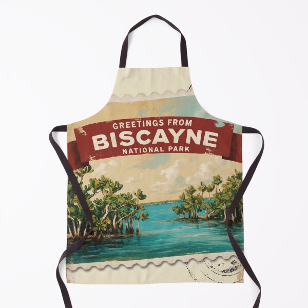 Item preview, Biscayne National Park Postcard Vintage Retro Travel designed and sold by TravelPostcardGems.