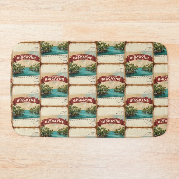 Item preview, Biscayne National Park Postcard Vintage Retro Travel designed and sold by TravelPostcardGems.
